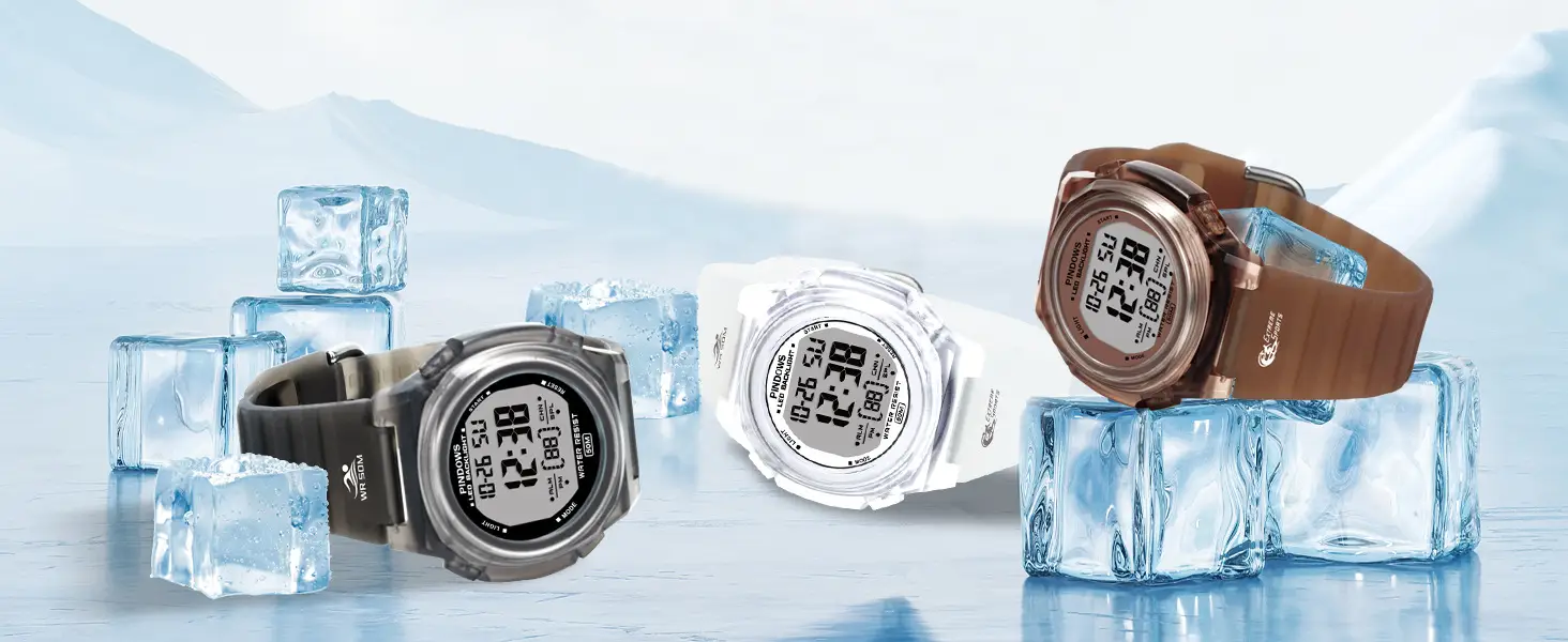 Backlight Display Waterproof Digital Watch for Men Women — feature 5