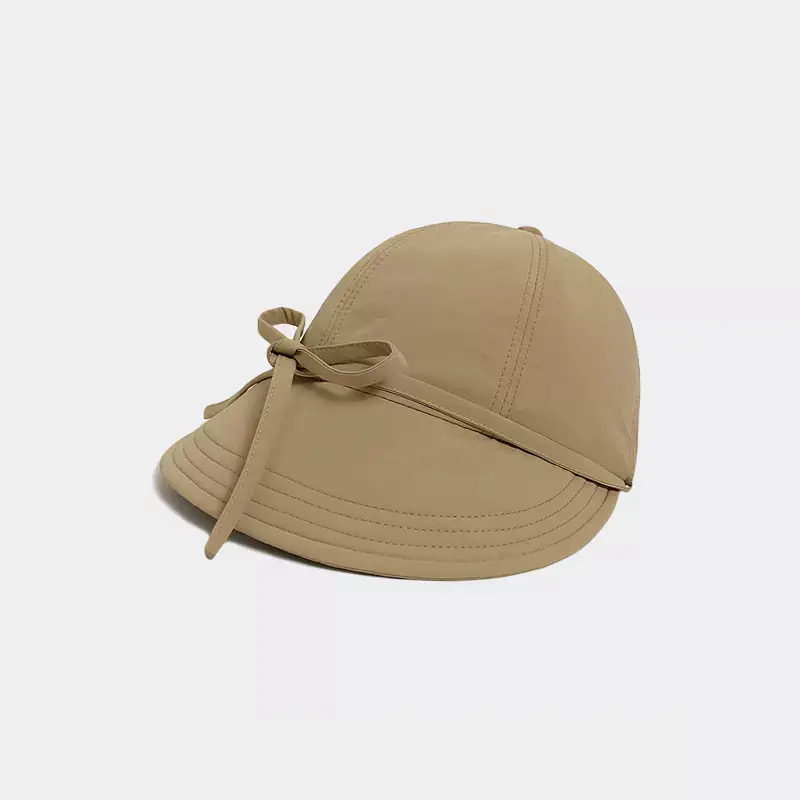 Korean Style Bow Peaked Cap Sun Protection