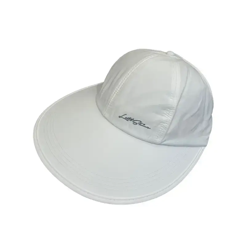 Women's Light Gray Baseball Cap with Ponytail - Image 11