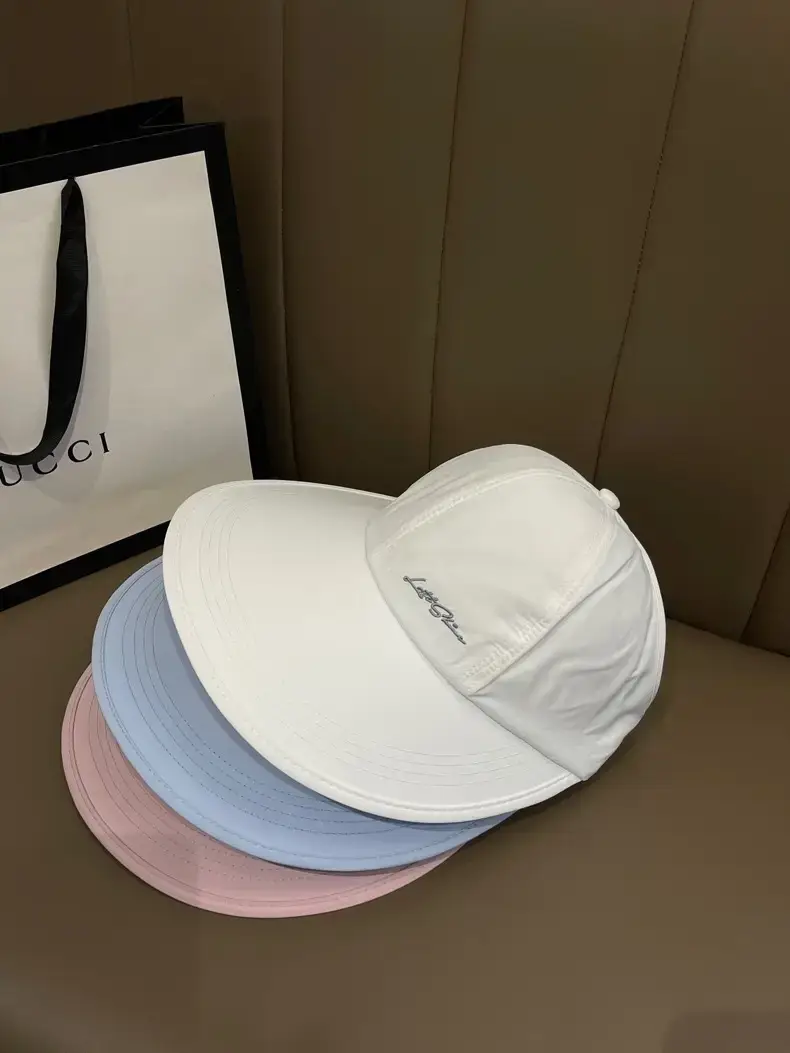 Women's Light Gray Baseball Cap with Ponytail — feature 16
