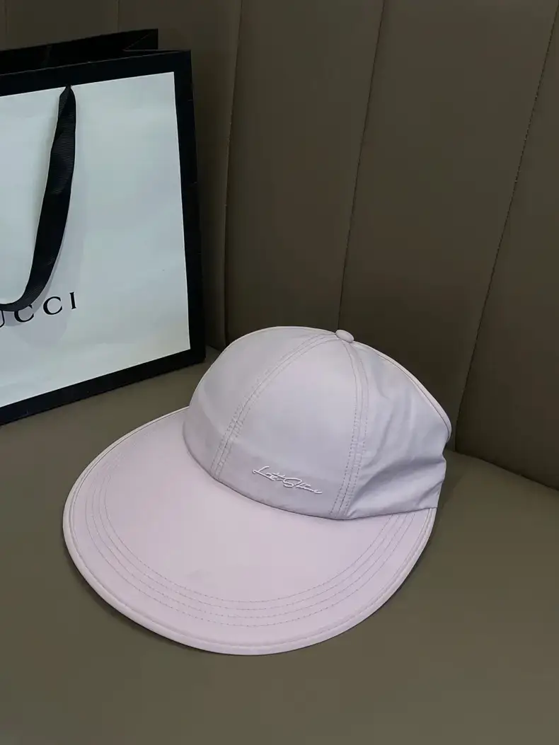Women's Light Gray Baseball Cap with Ponytail — feature 20