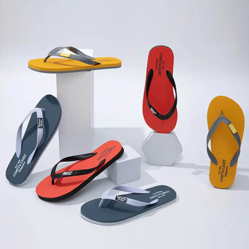 New Flip-Flops Men's Summer Outwear Fashionable Slippers Men's Internet Celebrant Beach Sandals Women's Flip-Flops - Image 7