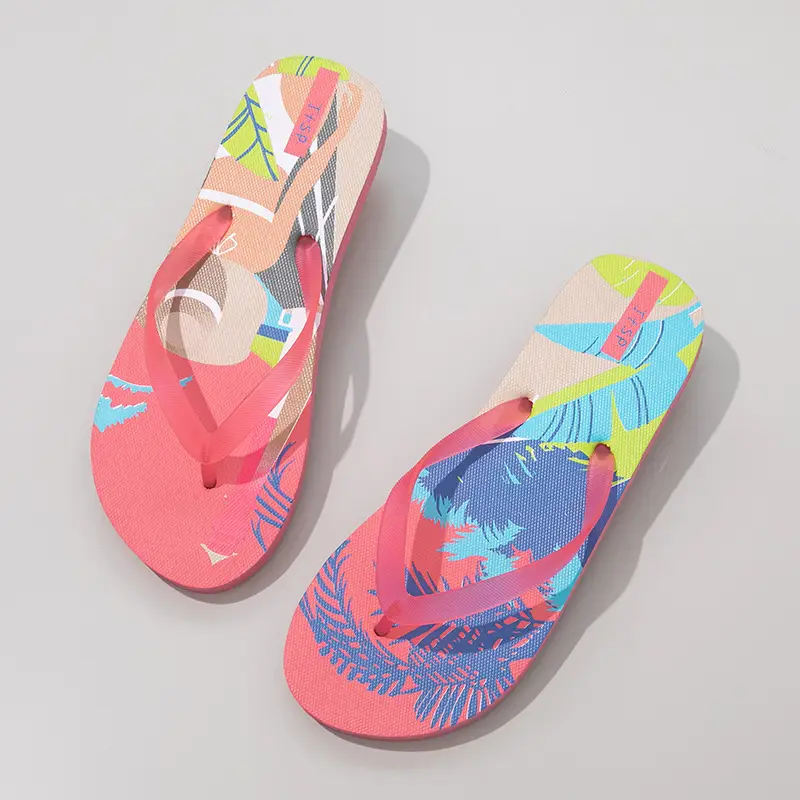 New Flip-Flops Men's Summer Outwear Fashionable Slippers Men's Internet Celebrant Beach Sandals Women's Flip-Flops - Image 4