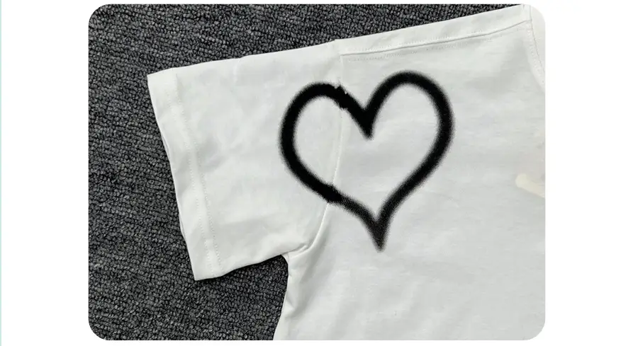 Boys White Heart Print Short Sleeve T-Shirt 2025 — feature 11
