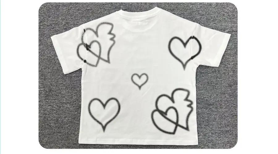 Boys White Heart Print Short Sleeve T-Shirt 2025 — feature 13
