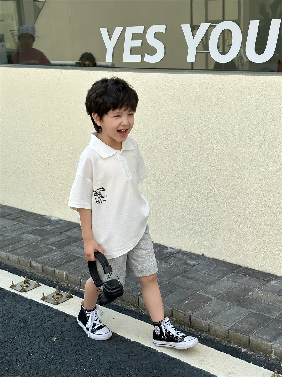 Baby Pink Polo Shirt Short Sleeve Summer Wear 2025 — feature 13
