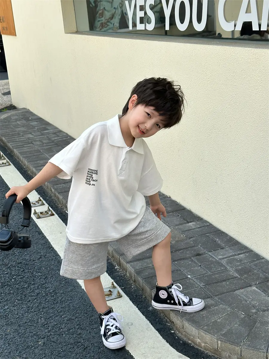 Baby Pink Polo Shirt Short Sleeve Summer Wear 2025 — feature 23