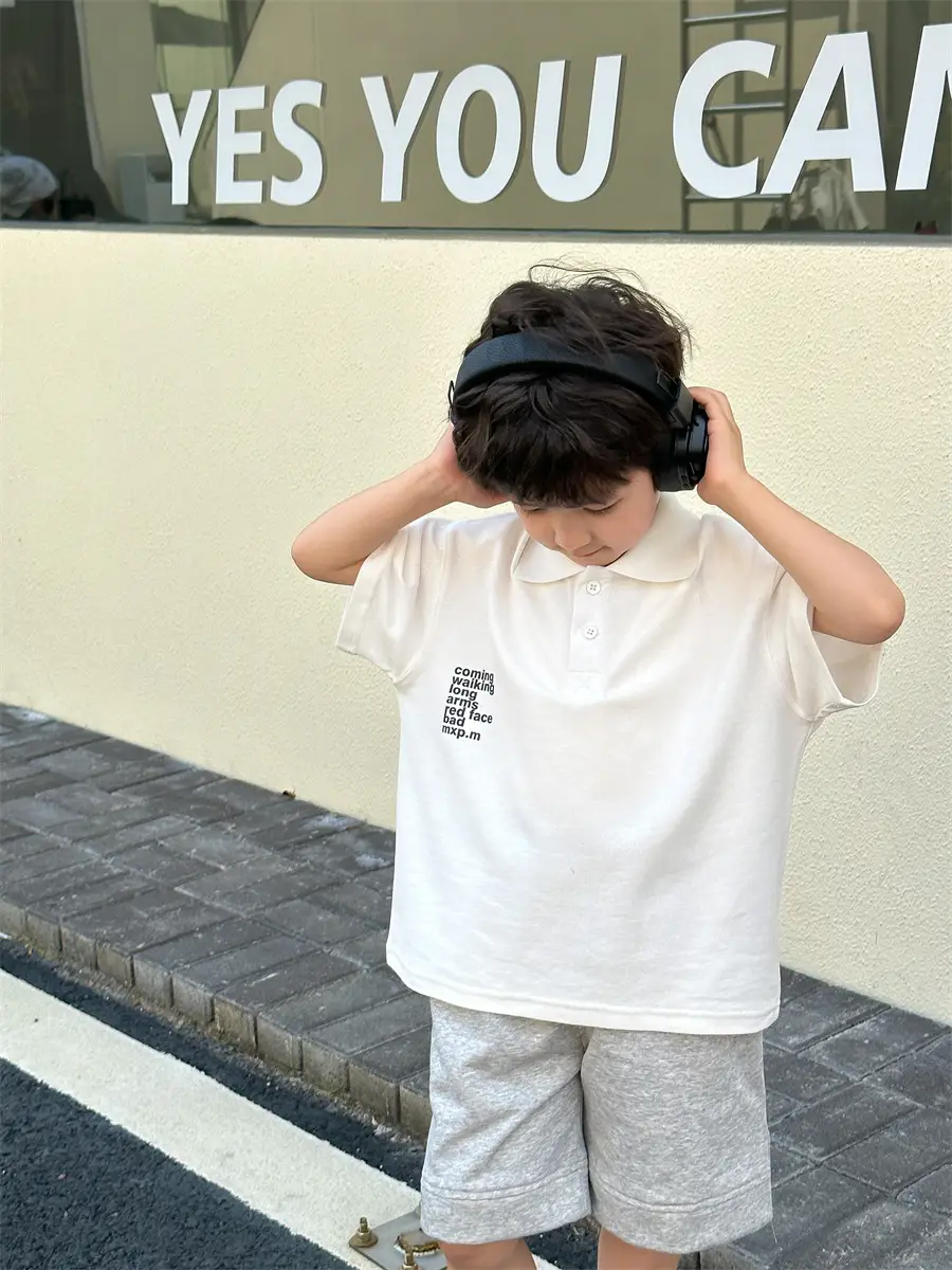 Baby Pink Polo Shirt Short Sleeve Summer Wear 2025 — feature 40