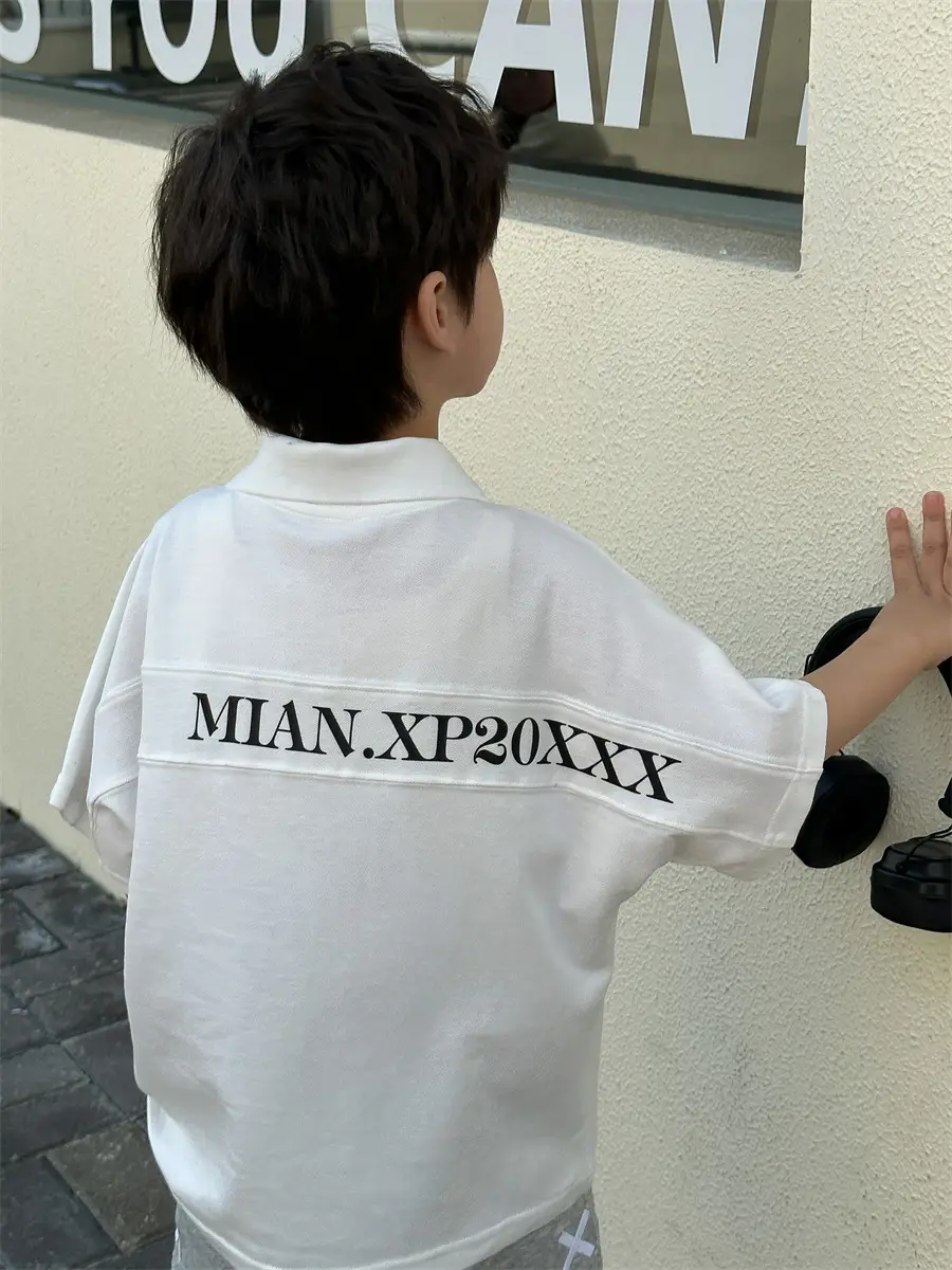 Baby Pink Polo Shirt Short Sleeve Summer Wear 2025 — feature 45
