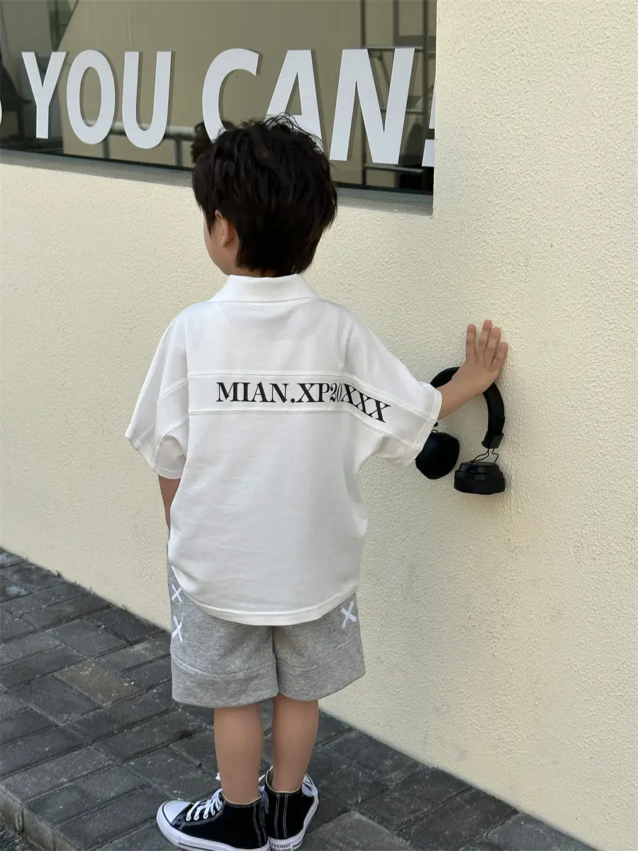 Baby Pink Polo Shirt Short Sleeve Summer Wear 2025 — feature 46