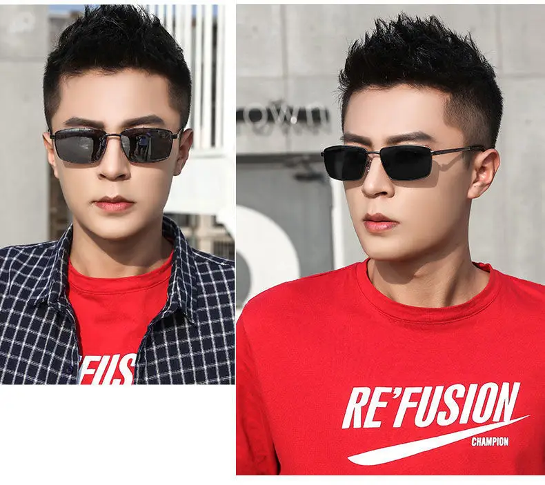 Smart Color-Changing Polarized Sunglasses for Men UV Protection — feature 3