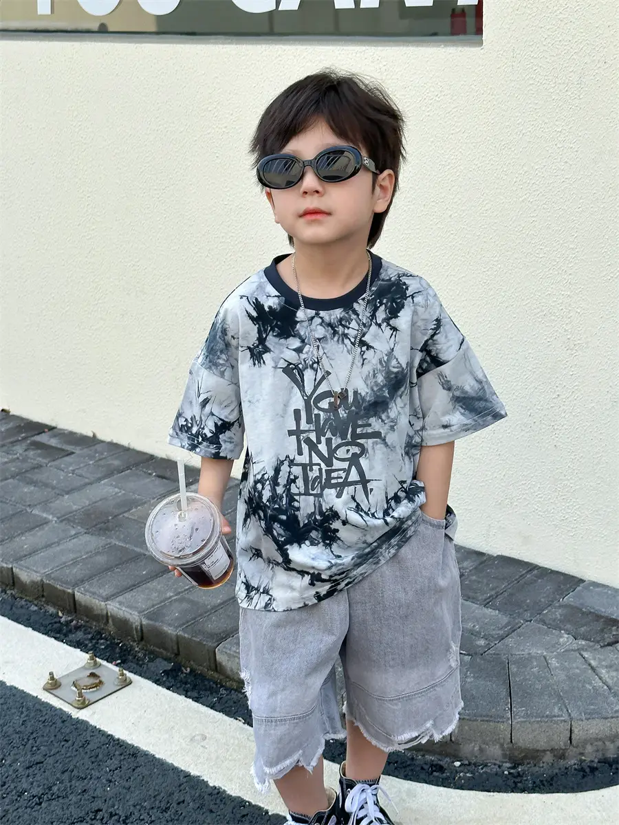 Boys Korean Style Summer T-Shirt 2025 — feature 16