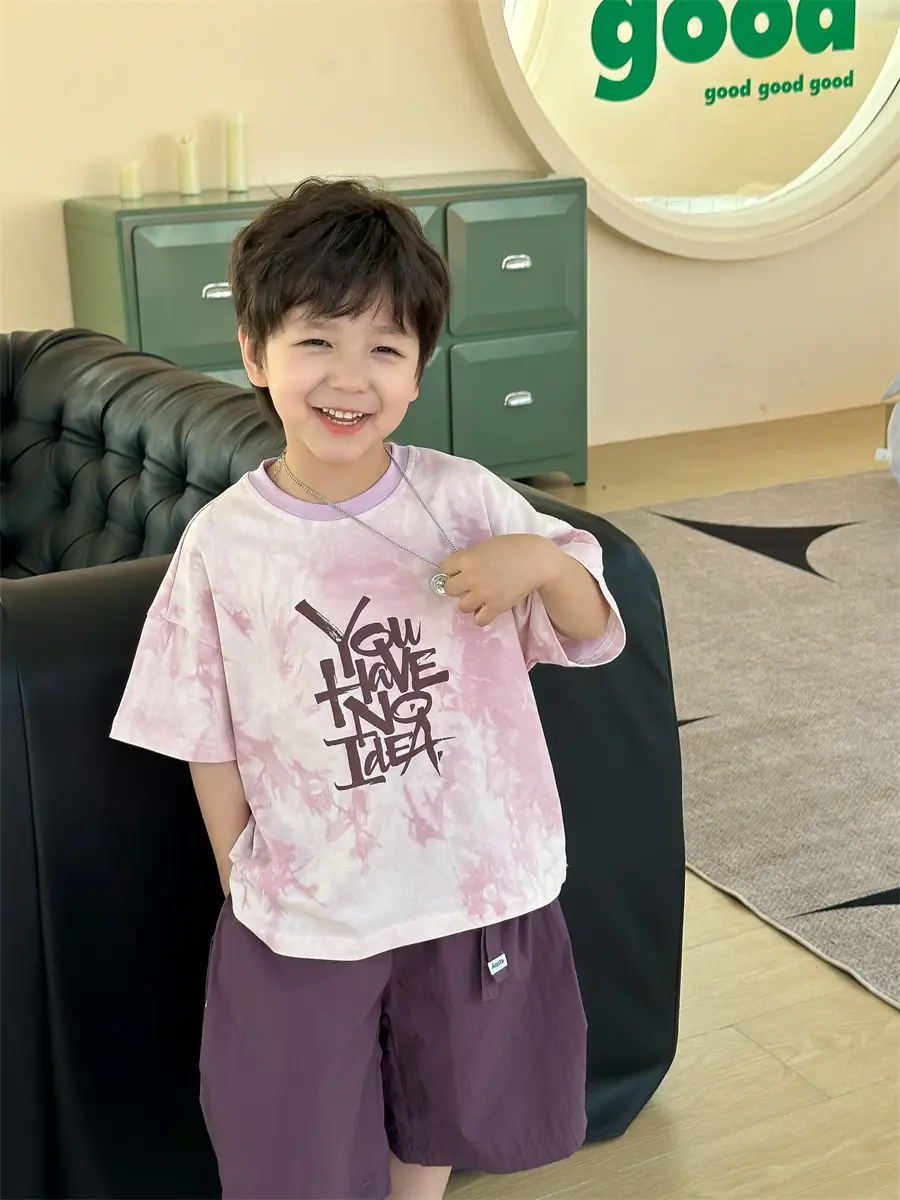 Boys Korean Style Summer T-Shirt 2025 — feature 17