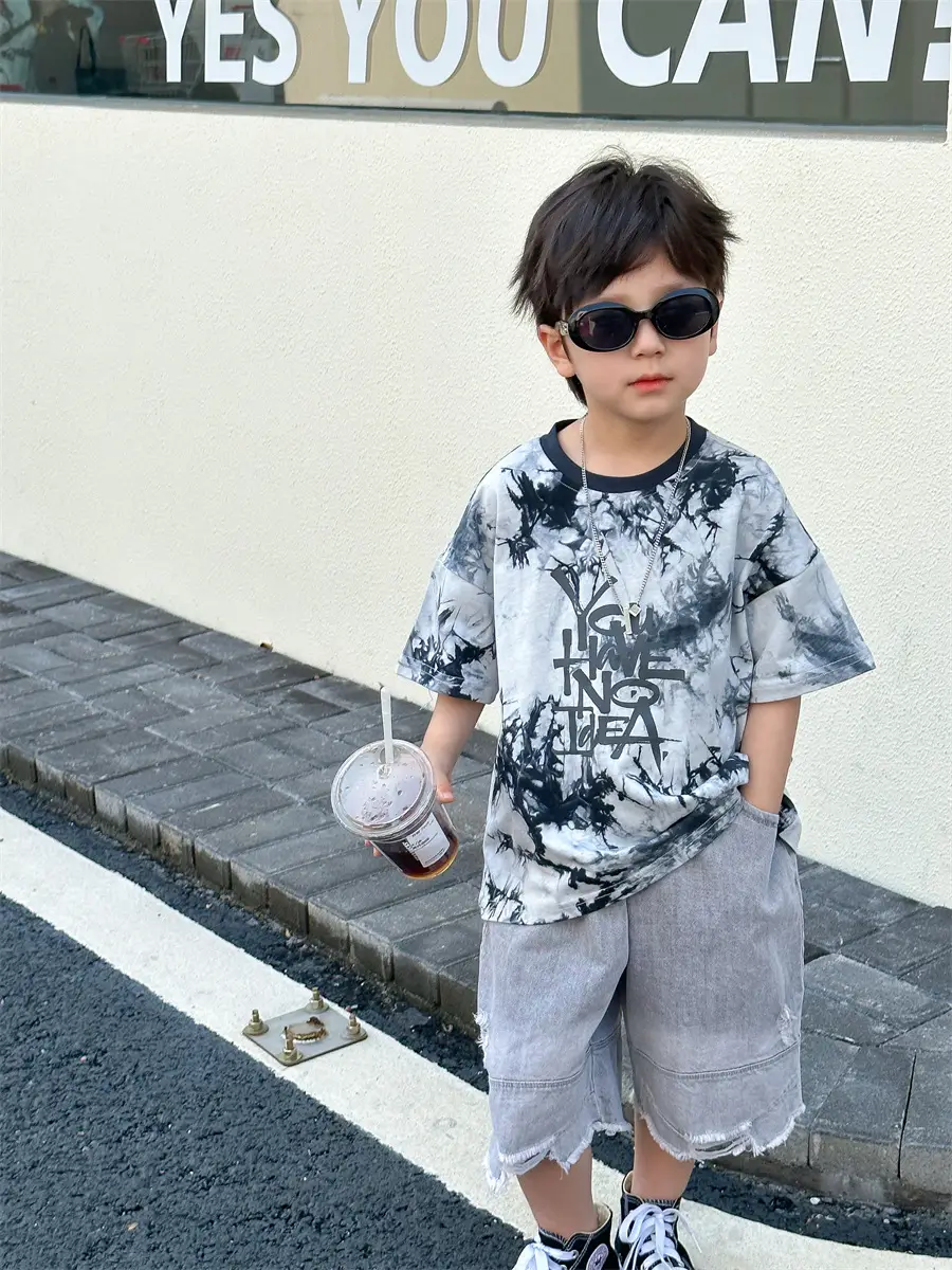 Boys Korean Style Summer T-Shirt 2025 — feature 18