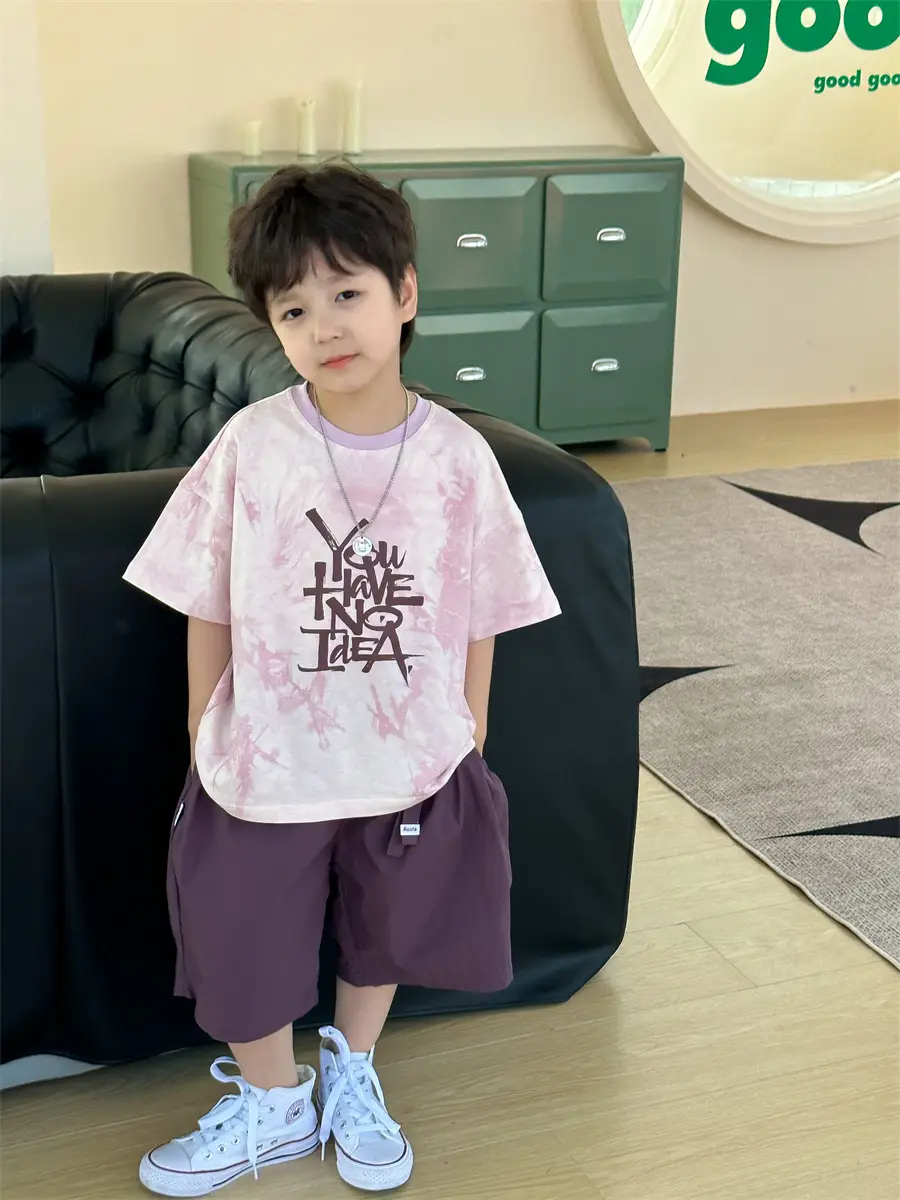 Boys Korean Style Summer T-Shirt 2025 — feature 19