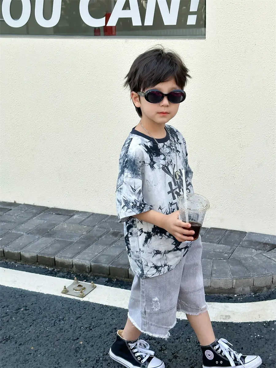 Boys Korean Style Summer T-Shirt 2025 — feature 22