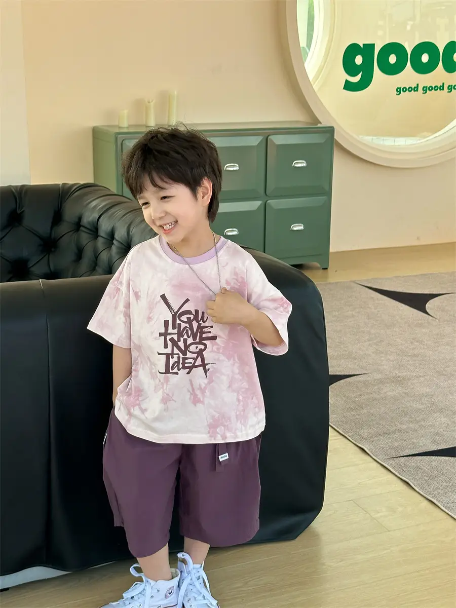 Boys Korean Style Summer T-Shirt 2025 — feature 23