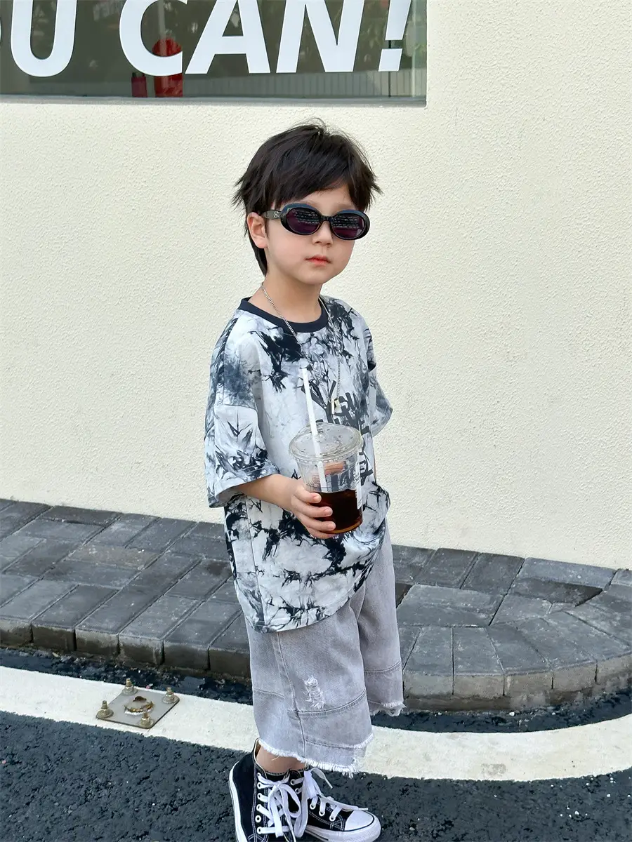Boys Korean Style Summer T-Shirt 2025 — feature 26