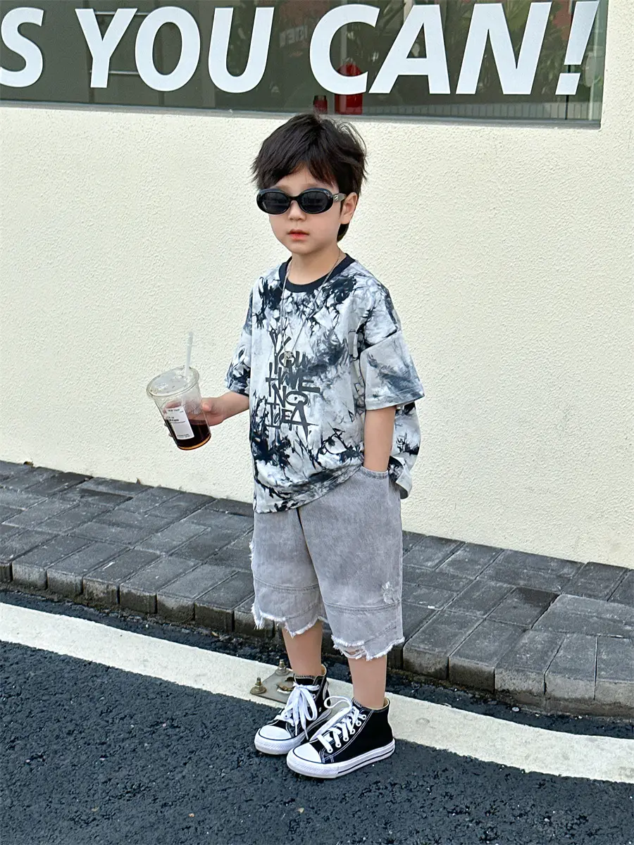 Boys Korean Style Summer T-Shirt 2025 — feature 32