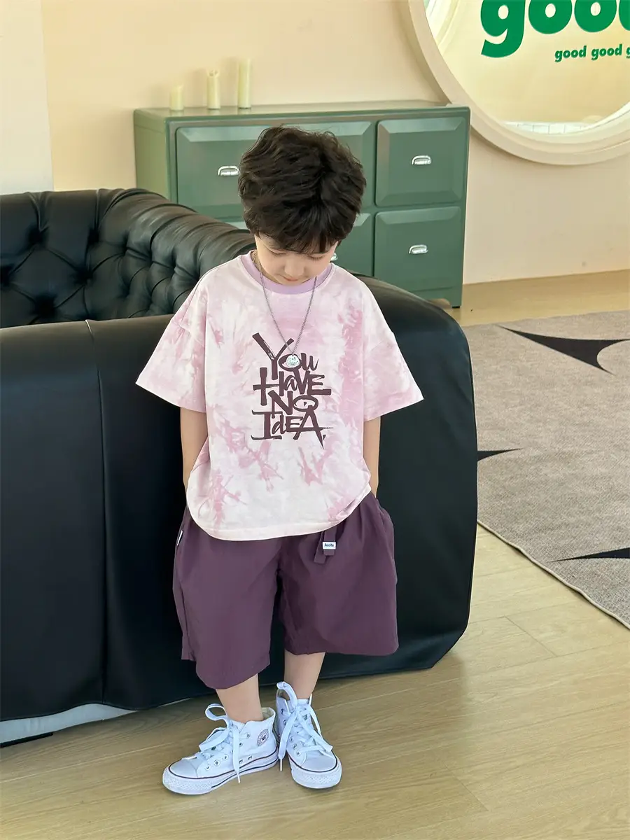 Boys Korean Style Summer T-Shirt 2025 — feature 33