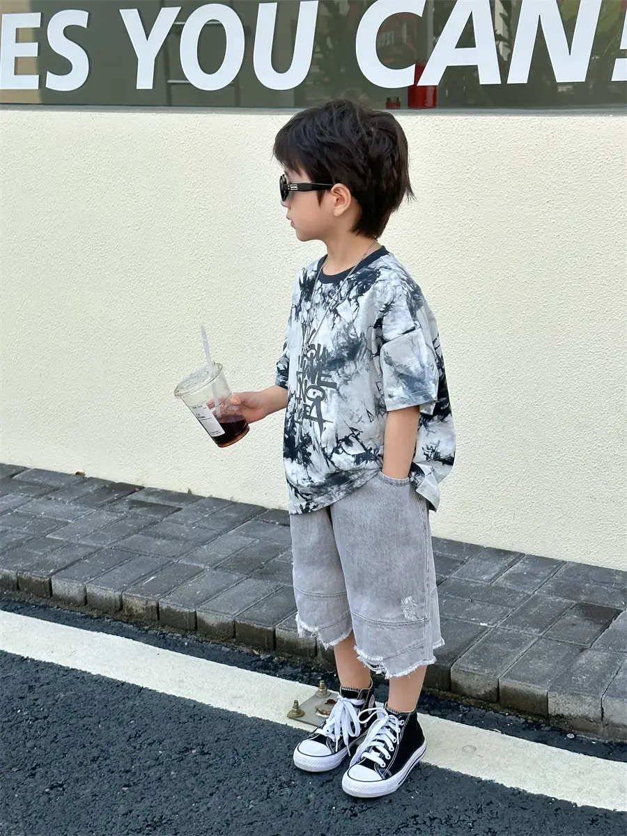 Boys Korean Style Summer T-Shirt 2025 — feature 34