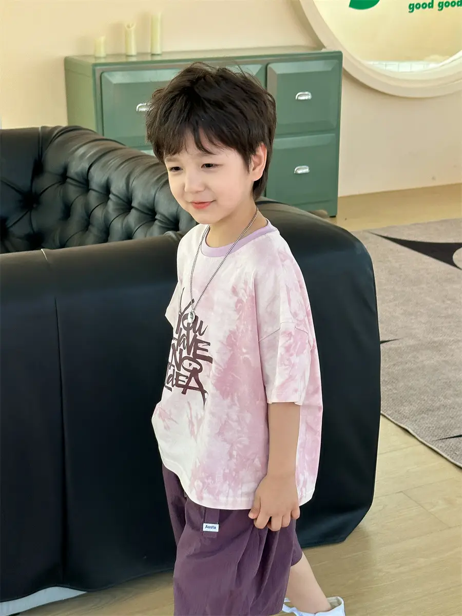 Boys Korean Style Summer T-Shirt 2025 — feature 35