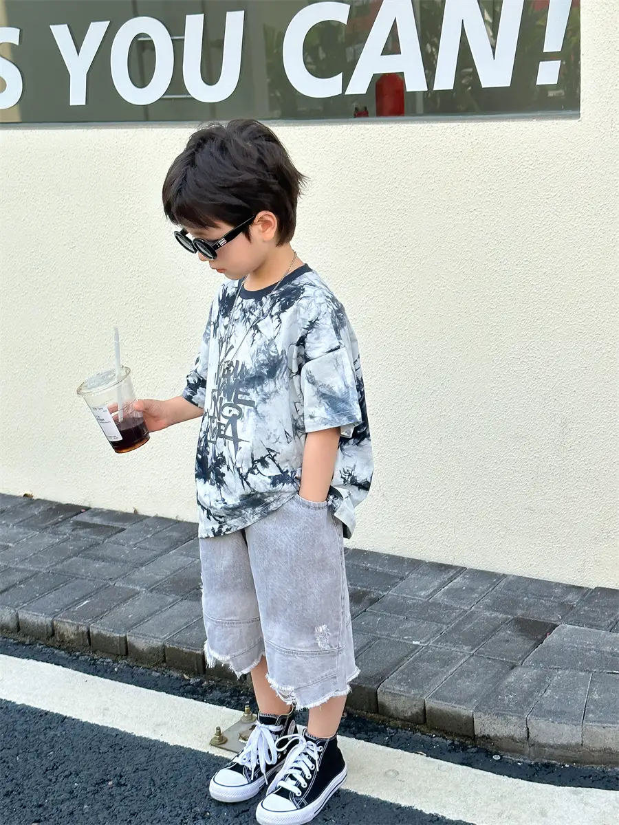 Boys Korean Style Summer T-Shirt 2025 — feature 36