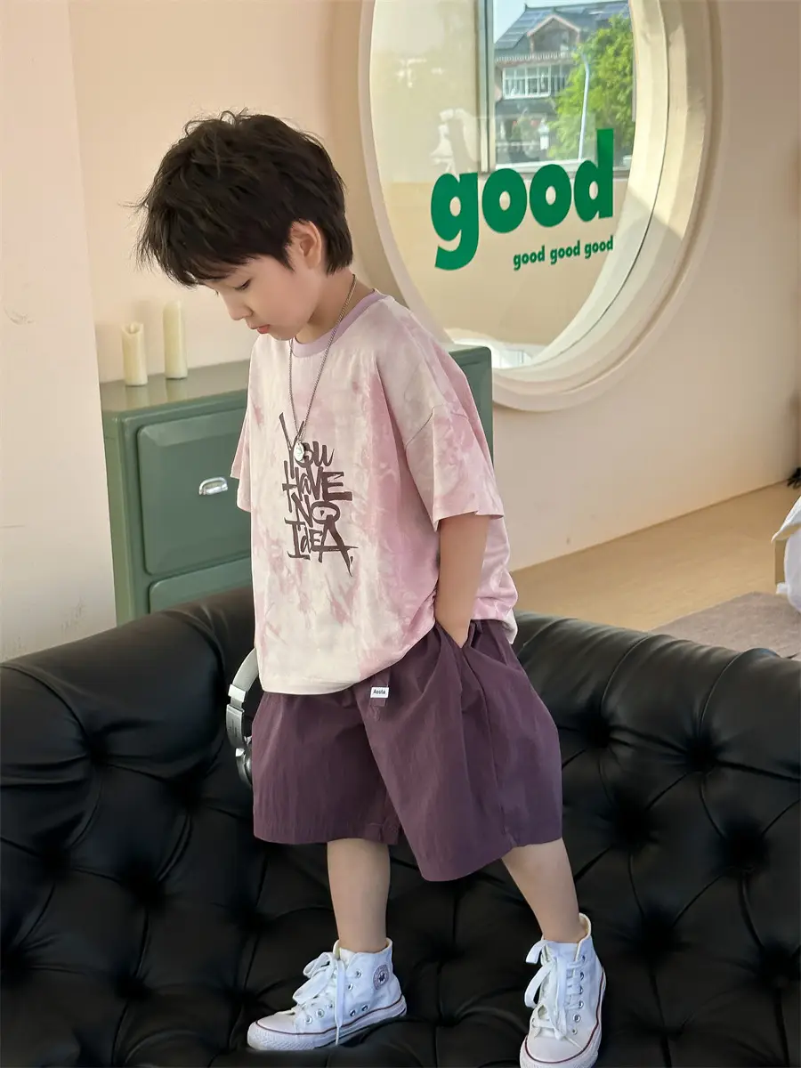 Boys Korean Style Summer T-Shirt 2025 — feature 37