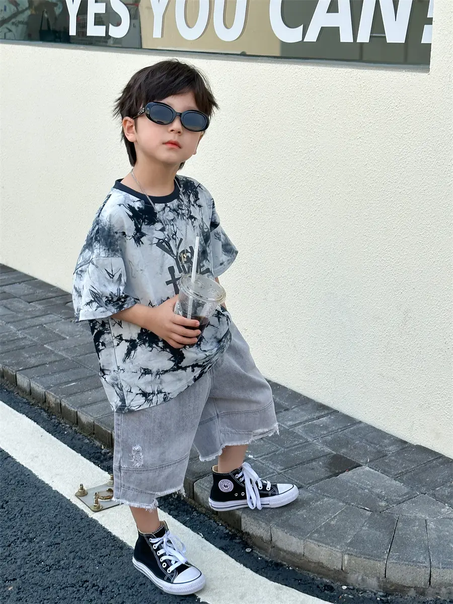 Boys Korean Style Summer T-Shirt 2025 — feature 38