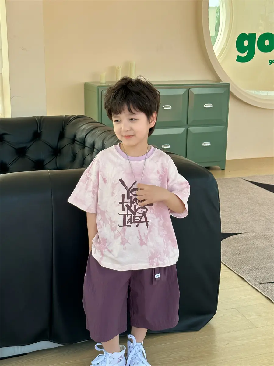 Boys Korean Style Summer T-Shirt 2025 — feature 39