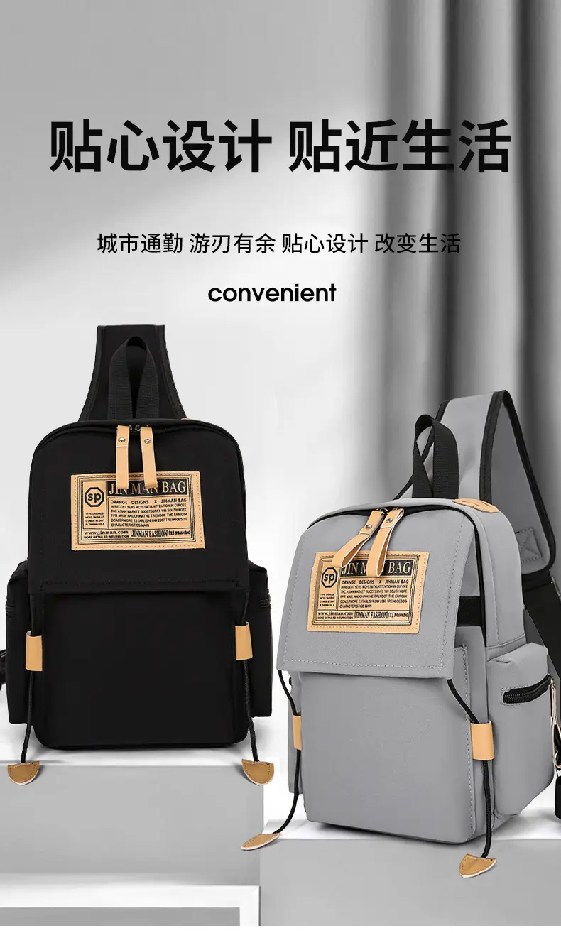 Crossbody Bag for Men Women Large Capacity Fashionable Lightweight — feature 2