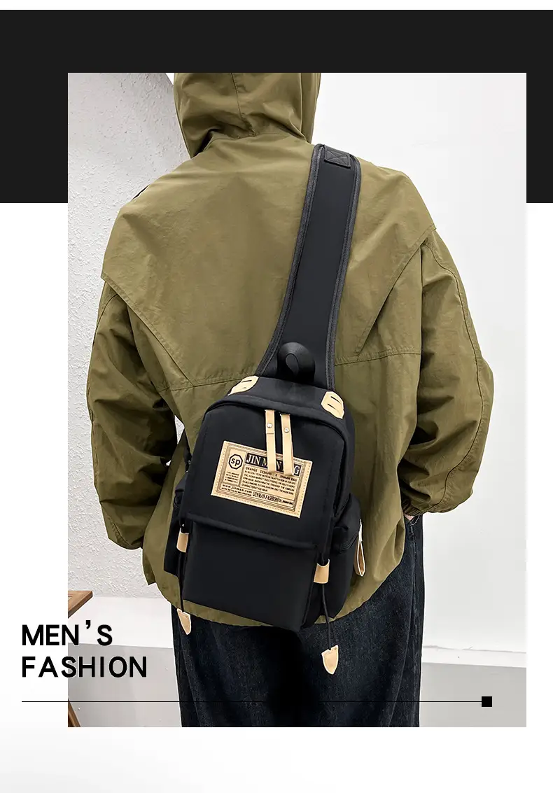 Crossbody Bag for Men Women Large Capacity Fashionable Lightweight — feature 7