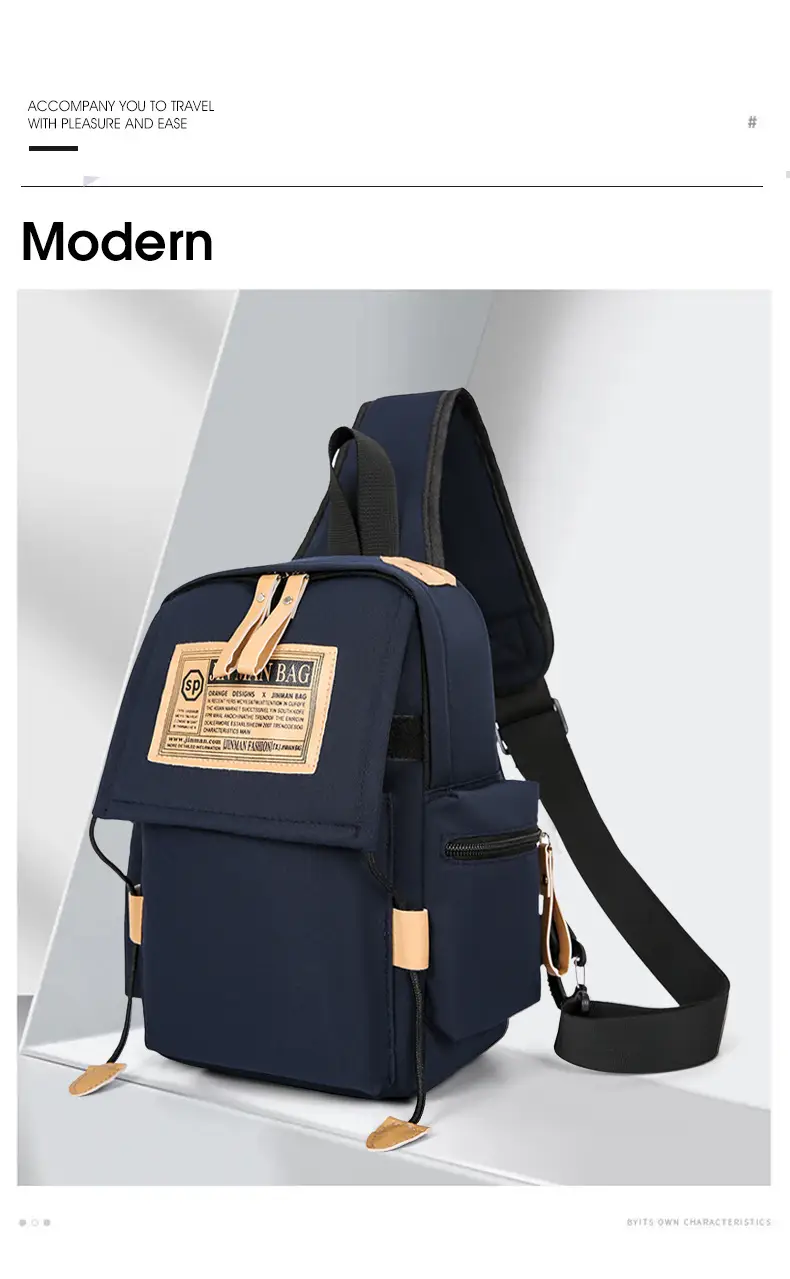 Crossbody Bag for Men Women Large Capacity Fashionable Lightweight — feature 8