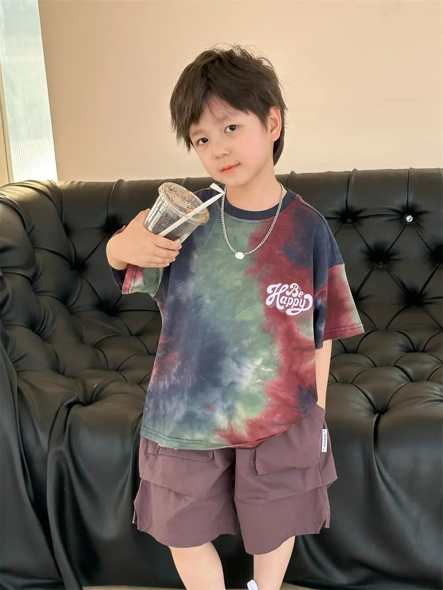 Baby Tie-Dye Korean Style Shorts Set 2025 — feature 11