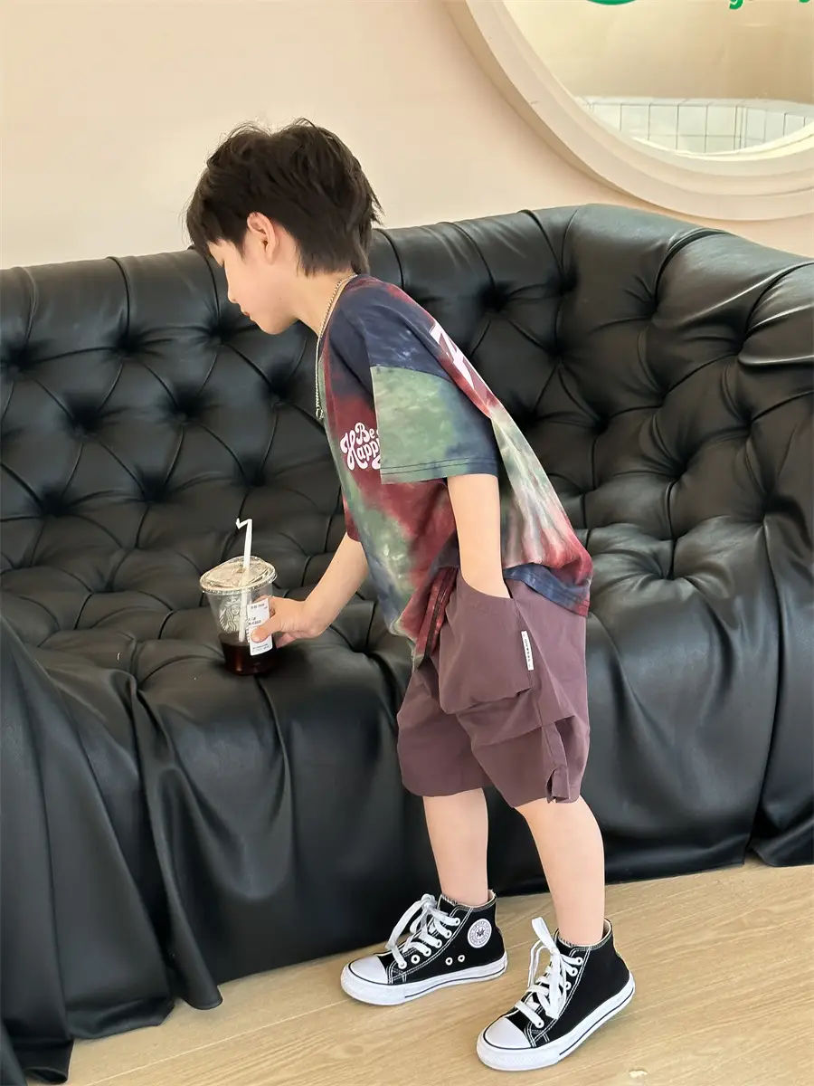 Baby Tie-Dye Korean Style Shorts Set 2025 — feature 12