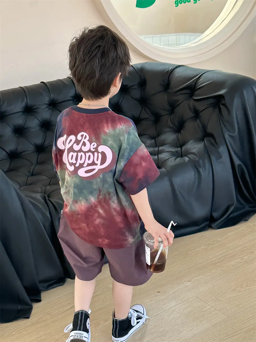 Baby Tie-Dye Korean Style Shorts Set 2025 — feature 17
