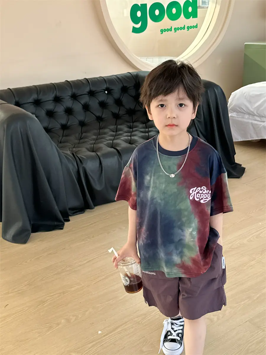 Baby Tie-Dye Korean Style Shorts Set 2025 — feature 19