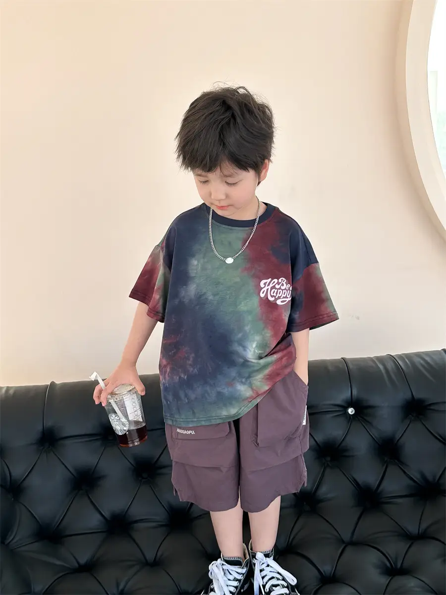 Baby Tie-Dye Korean Style Shorts Set 2025 — feature 21