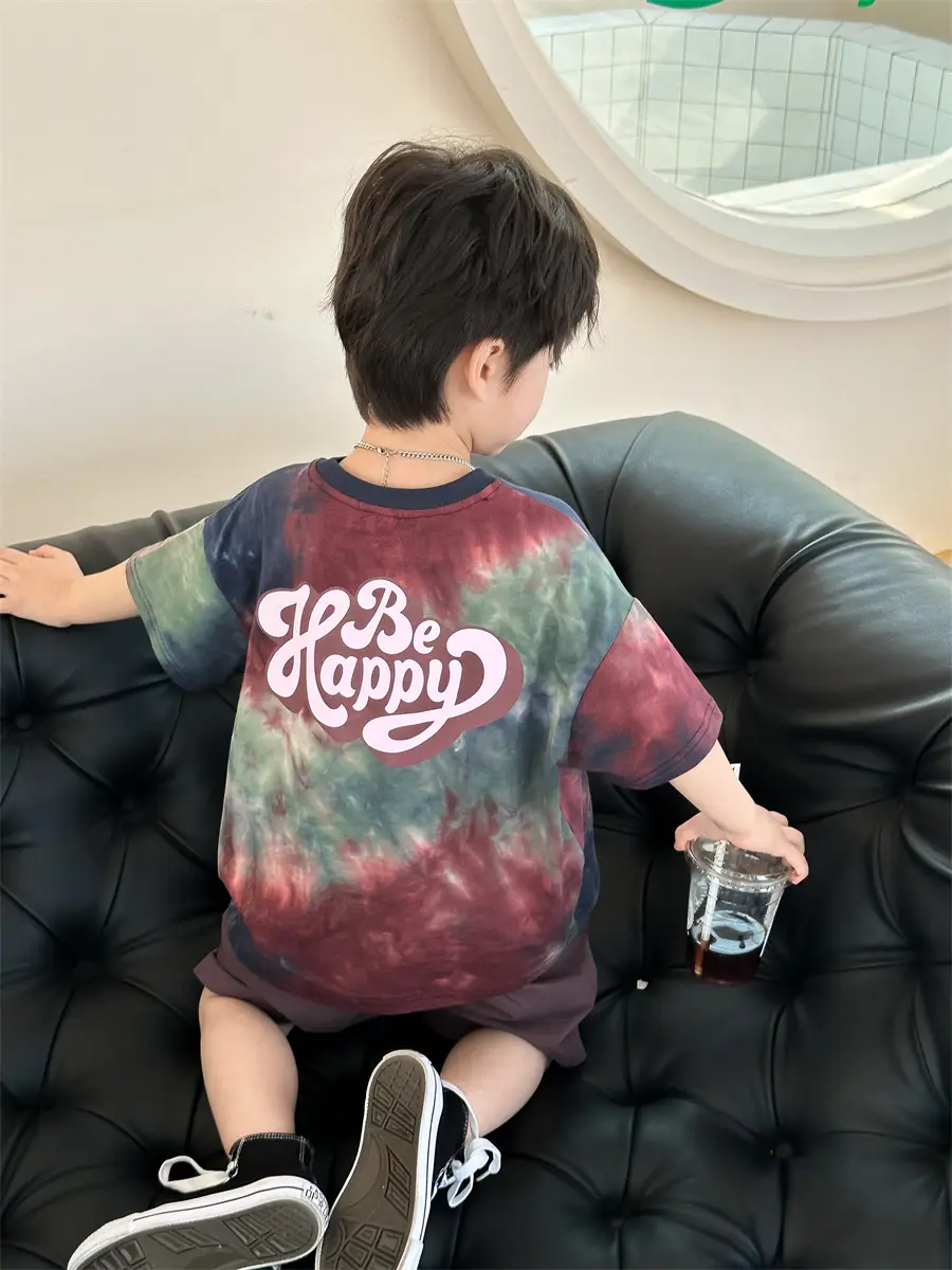 Baby Tie-Dye Korean Style Shorts Set 2025 — feature 24