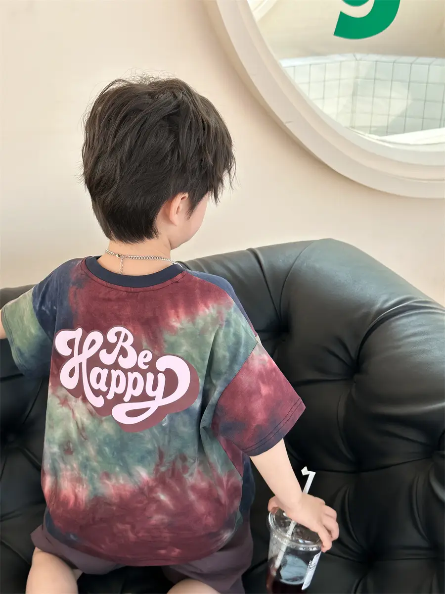 Baby Tie-Dye Korean Style Shorts Set 2025 — feature 25