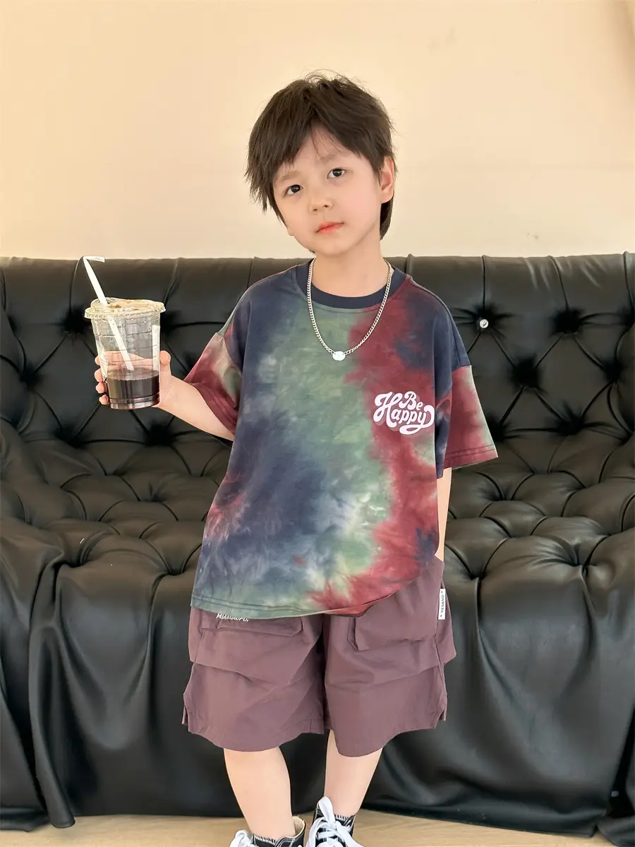 Baby Tie-Dye Korean Style Shorts Set 2025 — feature 5