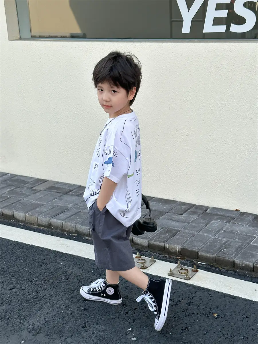 Boys Cotton Cartoon T-Shirt Summer 2025 Kids — feature 20