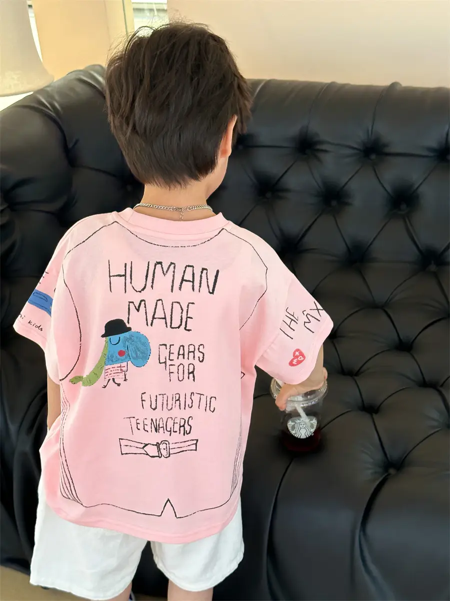 Boys Cotton Cartoon T-Shirt Summer 2025 Kids — feature 27