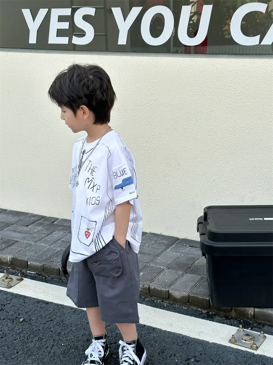 Boys Cotton Cartoon T-Shirt Summer 2025 Kids — feature 30