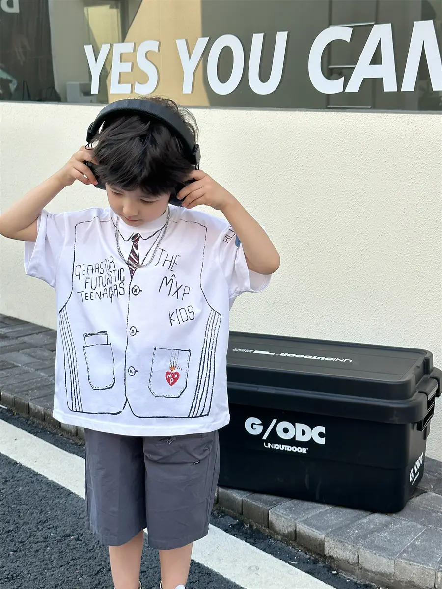 Boys Cotton Cartoon T-Shirt Summer 2025 Kids — feature 36