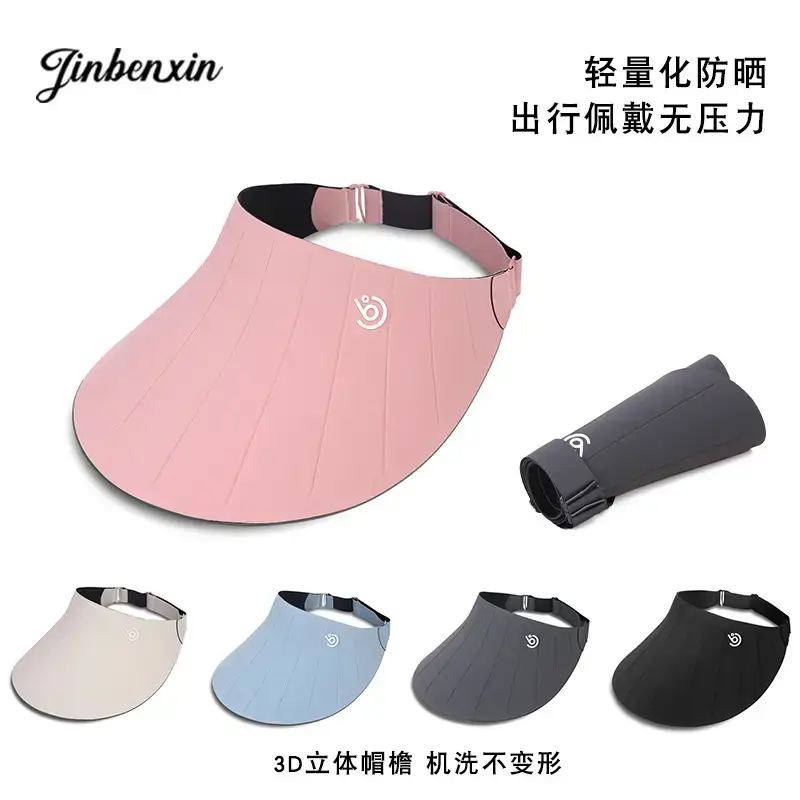 Women's White Anti-UV Tracheumatic Hat SPF50+ - Image 6