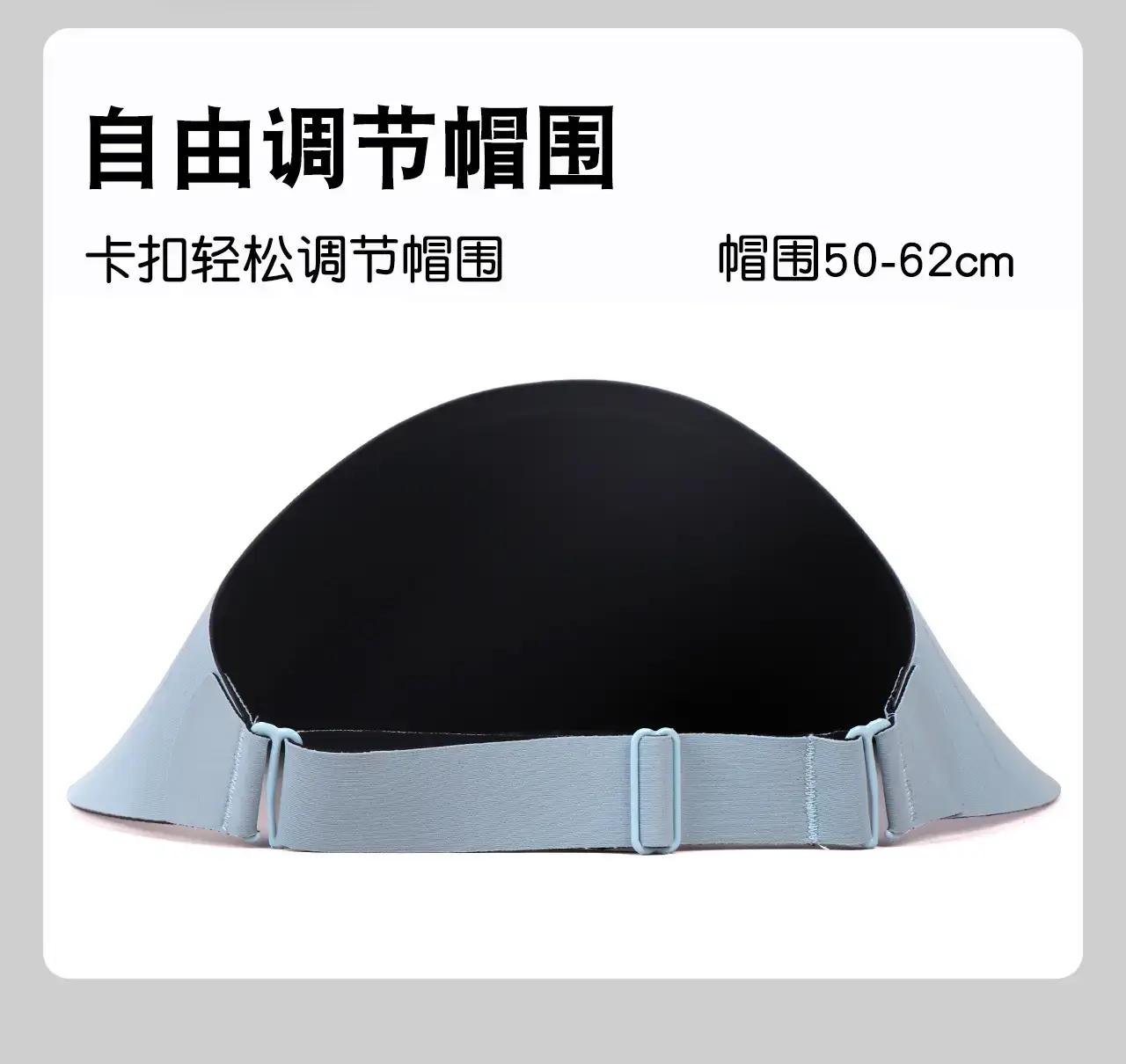 Women's White Anti-UV Tracheumatic Hat SPF50+ — feature 8
