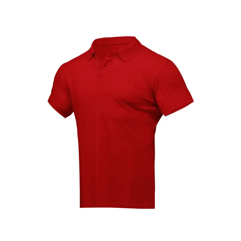 Men's Yellow Short Sleeve Polo T-Shirt Large — feature 11