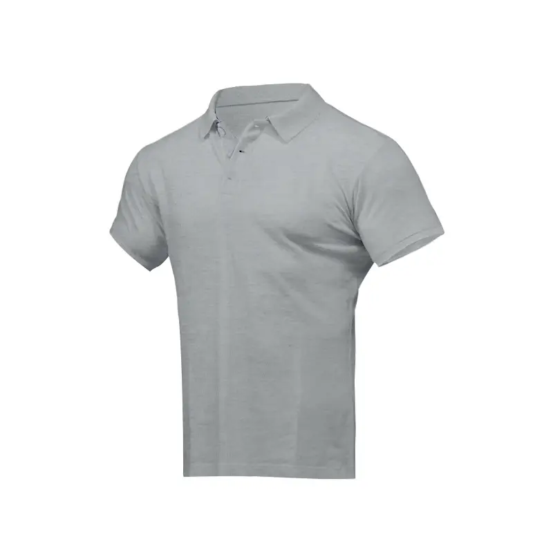 Men's Yellow Short Sleeve Polo T-Shirt Large — feature 16