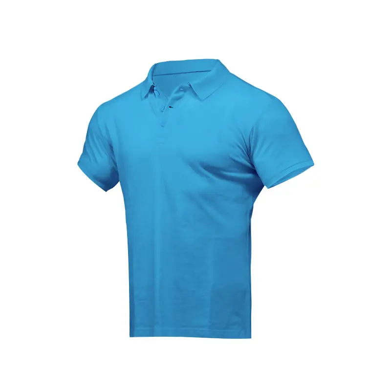 Men's Yellow Short Sleeve Polo T-Shirt Large — feature 19